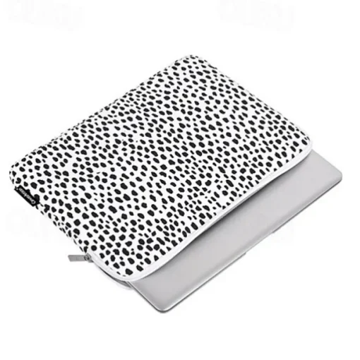Laptop Sleeves 11.6" 12" 13.3" inch Compatible with Macbook Air Pro, HP, Dell, Lenovo, Asus, Acer, Chromebook Notebook Waterpoof Shock Proof Polyester / Cotton Blend Leopard Print for Colleages / 14"