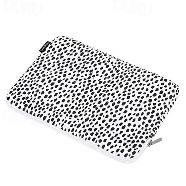 Laptop Sleeves 11.6" 12" 13.3" inch Compatible with Macbook Air Pro, HP, Dell, Lenovo, Asus, Acer, Chromebook Notebook Waterpoof Shock Proof Polyester / Cotton Blend Leopard Print for Colleages / 14"