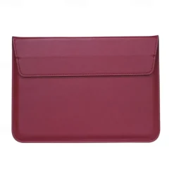 Laptop Sleeves 12" 13.3" 14" inch Compatible with Macbook Air Pro, HP, Dell, Lenovo, Asus, Acer, Chromebook Notebook Waterpoof Shock Proof Leather Solid Color for Business Office