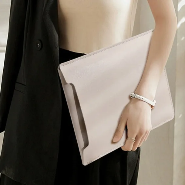 Laptop Sleeves Laptop Case 12" 13.3" 15.6" inch For Macbook Air Pro HP Dell Lenovo Asus Chromebook Notebook Carrying Case Cover Waterpoof PU Leather Case With Small Bag For Business Office Travel