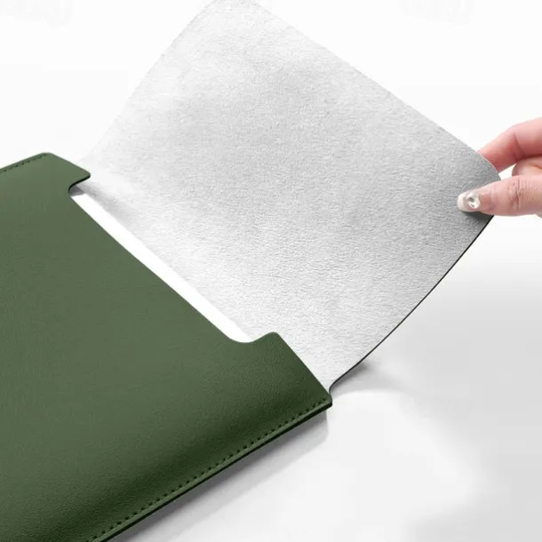 Laptop Sleeves Laptop Case 12" 13.3" 15.6" inch For Macbook Air Pro HP Dell Lenovo Asus Chromebook Notebook Carrying Case Cover Waterpoof PU Leather Case With Small Bag For Business Office Travel