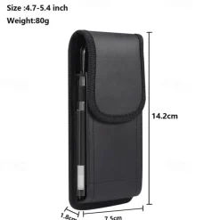 Large Capacity Mobile Phone Bags Cell Phone Holster Pouch with Belt Loop Wallet Case Cover Case Waist bag Phone Protector