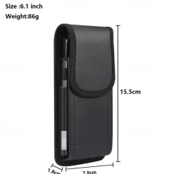 Large Capacity Mobile Phone Bags Cell Phone Holster Pouch with Belt Loop Wallet Case Cover Case Waist bag Phone Protector
