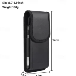 Large Capacity Mobile Phone Bags Cell Phone Holster Pouch with Belt Loop Wallet Case Cover Case Waist bag Phone Protector