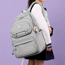 Large Capacity Multi-Compartment Backpack – Stylish and Durable School Bag with Multiple Pockets, Ideal for StudentsBack to School and Travel, Available in 5 Colors