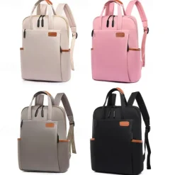 Large-Capacity Computer Bag Ladies Travel Bag Casual Stylish and Durable Waterproof Oxford Cloth Backpack - Perfect for Travel and Everyday Use