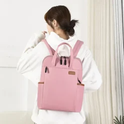 Large-Capacity Computer Bag Ladies Travel Bag Casual Stylish and Durable Waterproof Oxford Cloth Backpack - Perfect for Travel and Everyday Use