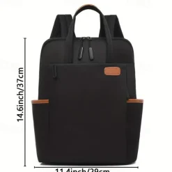 Large-Capacity Computer Bag Ladies Travel Bag Casual Stylish and Durable Waterproof Oxford Cloth Backpack - Perfect for Travel and Everyday Use