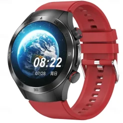 Laser Physiotherapy Blood Glucose Smart Health Watch Fitness Running Watch Bluetooth Temperature Monitoring Pedometer Compatible with Android iOS Women Men IP67 Waterproof