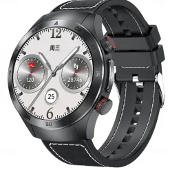 Laser Physiotherapy Blood Glucose Smart Health Watch Fitness Running Watch Bluetooth Temperature Monitoring Pedometer Compatible with Android iOS Women Men IP67 Waterproof