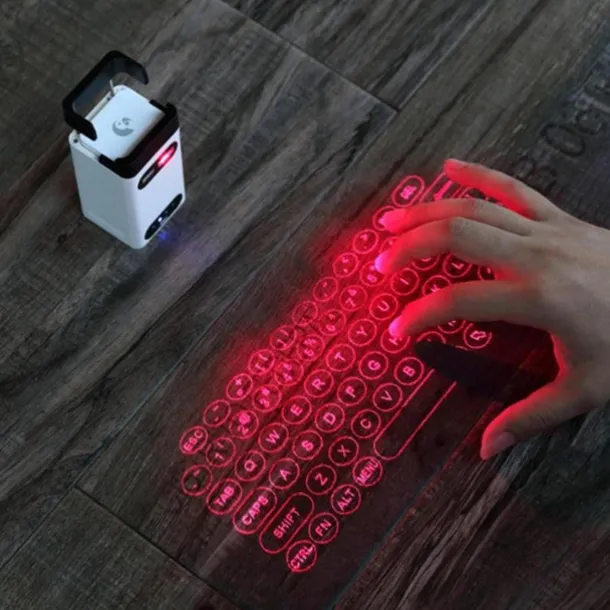 Laser Projection Virtual Laser Keyboard Mobile Phone Bluetooth Wireless Projection Screen Touch Infrared Office Portable Keyboard