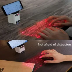 Laser Projection Virtual Laser Keyboard Mobile Phone Bluetooth Wireless Projection Screen Touch Infrared Office Portable Keyboard
