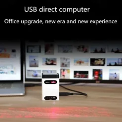 Laser Projection Virtual Laser Keyboard Mobile Phone Bluetooth Wireless Projection Screen Touch Infrared Office Portable Keyboard