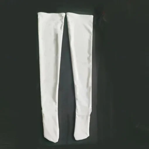 Latex Thigh Thigh High Stockings Glossy Finish Socks Men's Women's Shinny Leather Fetish Wet Look Costume for Nightclub Pride Parade Pride Month Halloween Carnival Adults'