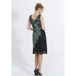 Latin Dance Dance Costumes Dress Beading Tassel Sequins Women's Performance Party Sleeveless Natural Polyester