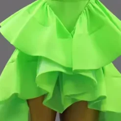 Latin Dance Exotic Dancewear Dress Pure Color Women's Performance Daily Wear Sleeveless Spandex