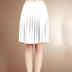 Latin Dance Skirts Draping Split Joint Women's Performance Training Natural Milk Fiber