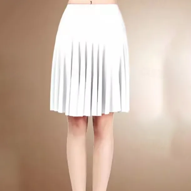 Latin Dance Skirts Draping Split Joint Women's Performance Training Natural Milk Fiber