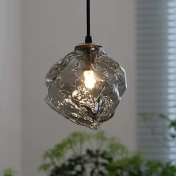 Lava ice chandelier hallway basements chandelier Scandinavian modern minimalist creative bedroom corridor indoor lamp