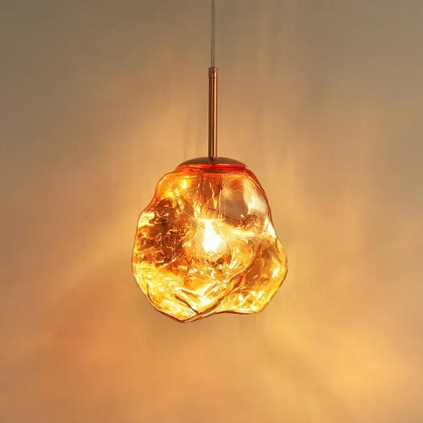 Lava ice chandelier hallway basements chandelier Scandinavian modern minimalist creative bedroom corridor indoor lamp