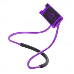 Lazy Flexible 360 Degree Phone Stand Mobile Phone Holder 60 CM Lazy Neck Hanging Bendable Holder Support For Samsung Iphone Huawei Universal
