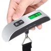 110lb/50kg Digital Handheld Luggage Hanging Baggage Scale With Backlight LCD Display