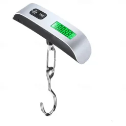 110lb/50kg Digital Handheld Luggage Hanging Baggage Scale With Backlight LCD Display