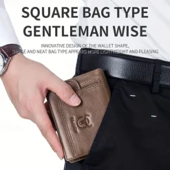 Leather Large-capacity Men's Wallet Driver's License Retro Leather Wallet Multi-card Position Thickened Chao Brand Credit Card Wallet Fashion Wallet Large-capacity Card Bag