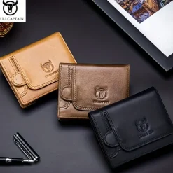 Leather Large-capacity Men's Wallet Driver's License Retro Leather Wallet Multi-card Position Thickened Chao Brand Credit Card Wallet Fashion Wallet Large-capacity Card Bag