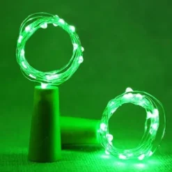 LED Bottle String Lights Cork Shaped Outdoor Wedding Decoration 2M LED Night Starry Light 30pcs 12pcs 10pcs Copper Wire Stopper Wine Bottle Lamp Wedding Party Christmas Decoration