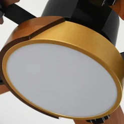 LED Ceiling Fans Light Ceiling Hanging for Kitchen Dining Room 1-Light 105/120/130 cm Acrylic 3-Color-Light Modern Nordic Style Bedroom Cafes 110-240V