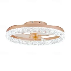 LED Ceiling Fans with lights Crystal Chandeliers Dimmable with Remote Contral 20