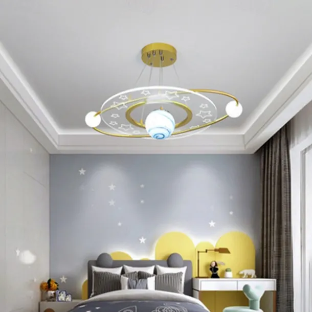 LED Ceiling Light 55/65 cm Circle Design Single Design Chandelier Acrylic Artistic Style Modern Style Stylish Painted Finishes LED Modern 220-240V