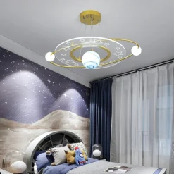 LED Ceiling Light 55/65 cm Circle Design Single Design Chandelier Acrylic Artistic Style Modern Style Stylish Painted Finishes LED Modern 220-240V