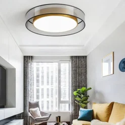 LED Ceiling Light 40/50 cm Circle Design Flush Mount Lights Metal Artistic Style Modern Style Stylish Painted Finishes LED Modern 220-240V