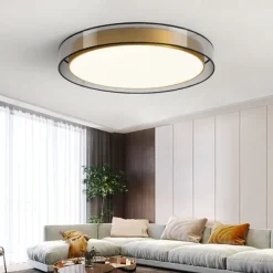 LED Ceiling Light 40/50 cm Circle Design Flush Mount Lights Metal Artistic Style Modern Style Stylish Painted Finishes LED Modern 220-240V