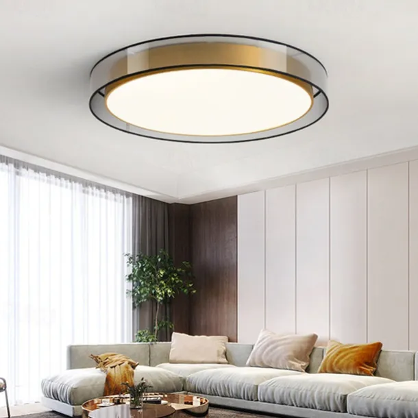 LED Ceiling Light 40/50 cm Circle Design Flush Mount Lights Metal Artistic Style Modern Style Stylish Painted Finishes LED Modern 220-240V