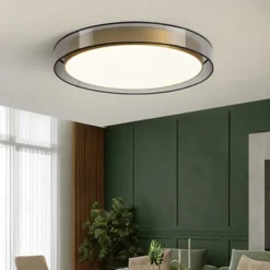 LED Ceiling Light 40/50 cm Circle Design Flush Mount Lights Metal Artistic Style Modern Style Stylish Painted Finishes LED Modern 220-240V