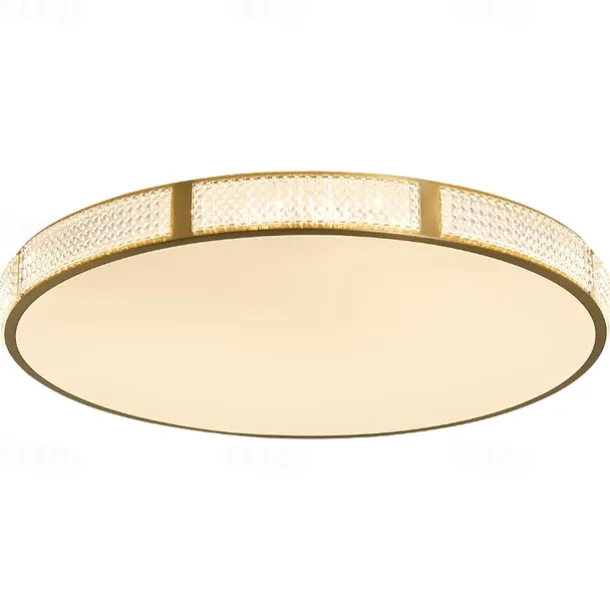 LED Ceiling Light 30/40/50 cm Geometric Shapes Flush Mount Lights Copper Metal Geometrical Brass LED Modern Simple Nordic Style 220-240V