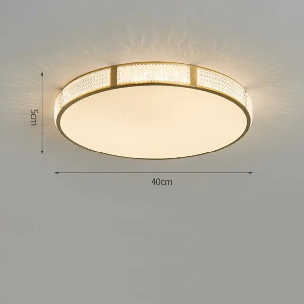LED Ceiling Light 30/40/50 cm Geometric Shapes Flush Mount Lights Copper Metal Geometrical Brass LED Modern Simple Nordic Style 220-240V