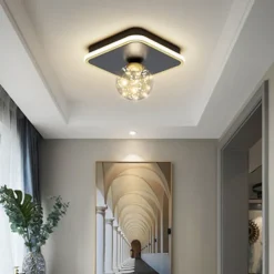 LED Ceiling Light 25 cm Globe Design Geometric Shapes Flush Mount Lights Metal Artistic Style Stylish Globe Painted Finishes LED Modern 220-240V