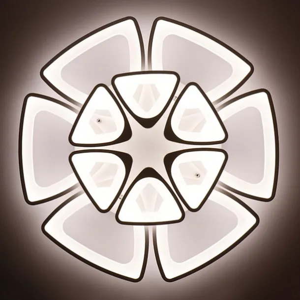 LED Ceiling Light Bedroom Light APP Control with Stepless Dimming or OFF/ ON Control Three Color Acrylic Ceiling Panel Lamp Unique Minimalist Livingroom AC110V AC220V