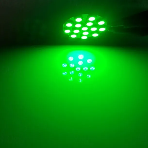 LED Ceiling Light G4 5730SMD Side Pin Be-pin 3W LED AC/DC 12V 24V DC 15 Leds Warm White Red Green Blue Spotlight LED Corn Bulb Light 10 PCS