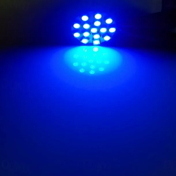 LED Ceiling Light G4 5730SMD Side Pin Be-pin 3W LED AC/DC 12V 24V DC 15 Leds Warm White Red Green Blue Spotlight LED Corn Bulb Light 10 PCS