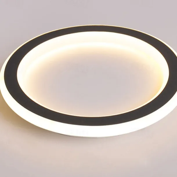 LED Ceiling Light 1-Light 20cm Ring Design Flush Mount Lights Silica gel Aluminum Ceilling Light for Corridor Porch Bar Creative Loft Balcony Lamps Warm White/White 110-240V
