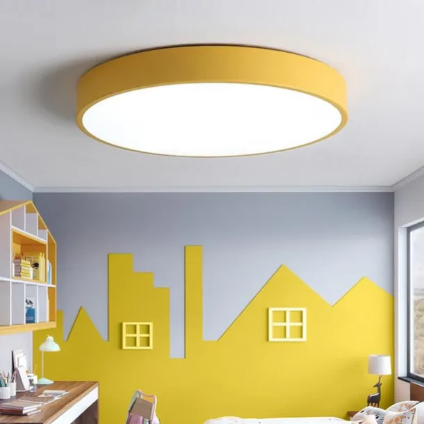 LED Ceiling Light Macaron Dimmable 40cm/50cm/60cm Ceiling Lights for Living Room Bedroom Office 110-240V
