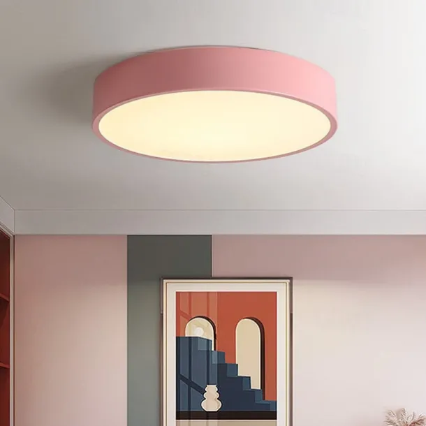 LED Ceiling Light Macaron Dimmable 40cm/50cm/60cm Ceiling Lights for Living Room Bedroom Office 110-240V