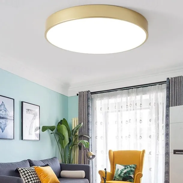 LED Ceiling Light Macaron Dimmable 40cm/50cm/60cm Ceiling Lights for Living Room Bedroom Office 110-240V