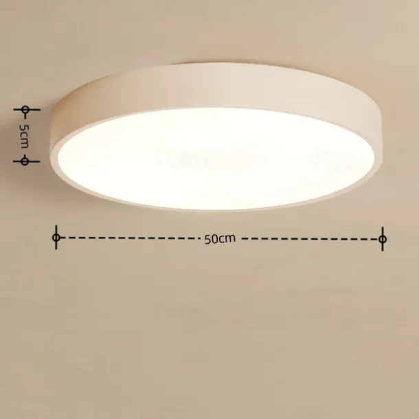 LED Ceiling Light Macaron Dimmable 40cm/50cm/60cm Ceiling Lights for Living Room Bedroom Office 110-240V