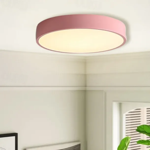 LED Ceiling Light Macaron Dimmable 40cm/50cm/60cm Ceiling Lights for Living Room Bedroom Office 110-240V
